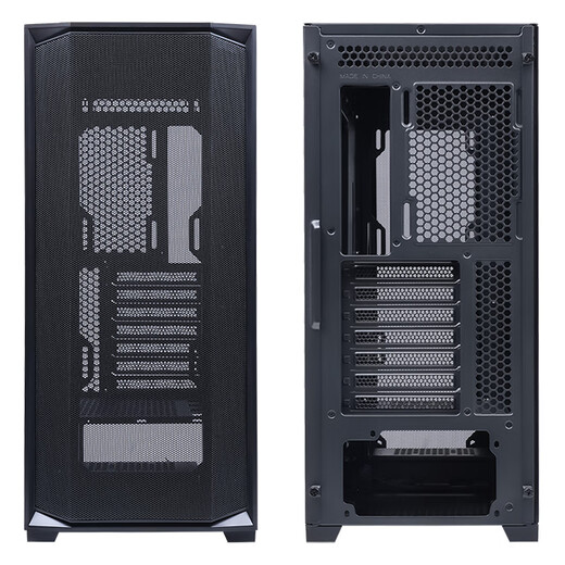 先马（SAMA）朱雀3 黑色 游戏电脑主机箱 玻璃侧透/宽体五金/独立电源仓/支持长显卡/背线/360水冷/E-ATX主板