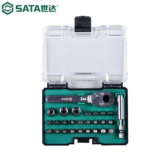 SATA 27-piece mini ratchet wrench set 05497