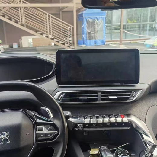 Shenxing 17-21 Peugeot 4008/5008 navigation original car style central control large screen reversing image all-in-one machine 12.3-inch eight-core 2+32G+Carplay navigation standard + package installation