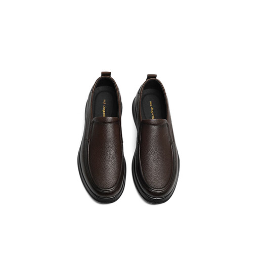 Red Dragonfly Linksmonat Casual Lederschuhe 2025 Frühlings-Herren-Gelegenheitsschuhe mittleren und älteren Schuhe WTA15124 Brown 42