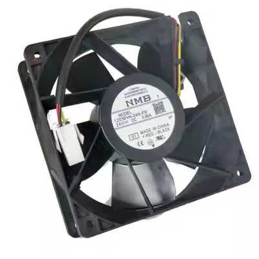 NMB 24V风扇12038VA/VE-24N/24P/24R/24M-EM/GUE/BL/FB/F 12038VE-24P-GUE 1.10A 2线