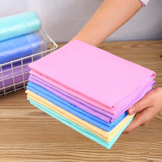 Suican pet absorbent towel imitation deerskin towel large bath towel pet special bathing plus size cat and dog wiping 66 43cm pet absorbent towel 1 piece (random color)