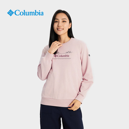 哥伦比亚（Columbia）户外男女休闲运动旅行野营简约圆领卫衣 679 女 AR4828 XL