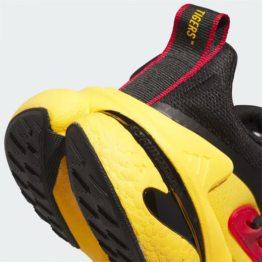 阿迪达斯 （adidas）男鞋AlphaBoost V2 新款复古休闲轻便透气减震运动休闲鞋男老爹鞋 黑黄IH3886 40