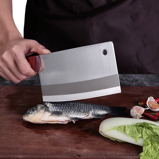 Dengjiatao Cocina de cocina para el hogar de acero inoxidable Cuchada de cocina Cortero Cortero Combinante Combinan 4 Corte de dragón de doble propósito de corte de color delantero