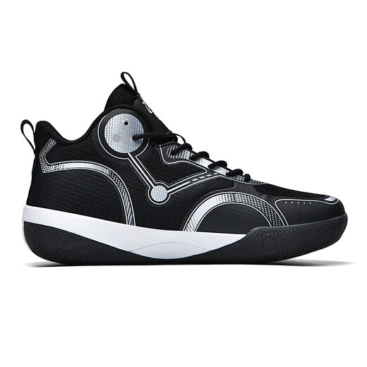 Phantom 3 basketball shoes for boys’ shoes for children and teenagers’ sports shoes for students’ leather surface non-slip Kobe junior high school students’ sneakers 866 black and white mesh - air cushion model 36 sizes Follow to send basketball socks + fluorescent bracelets