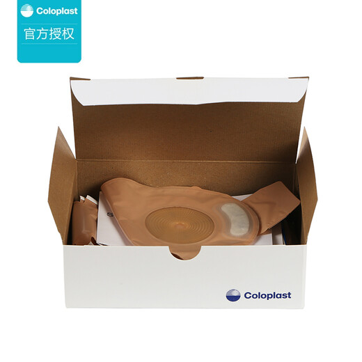 
Kanglebao stoma pocket One-piece 15541/15251 Shengshu stoma pocket disposable anal bag feces bag Kanglebao 15541 transparent [5 pieces]