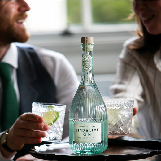 林德莱姆（LIND & LIME）手工金酒杜松子酒LIND LIME英国原瓶进口洋酒琴酒 700mL 1瓶