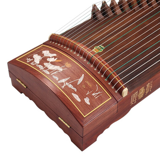 Dunhuang Brand Guzheng 694L LOTUS DÉBÉGERNER PLAYS Test de rang Zheng Shanghai Folk Musical Instrument Factory