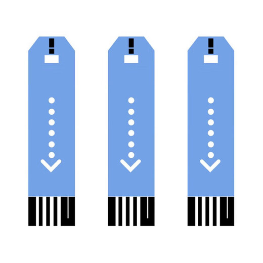 [Vente directe en pharmacie] Jiuan Glyce-Glucose Metter Test Strip Test Brill Test Precision Ag607 / 605/695 / EGS-2000 Glycedle de glycémie.