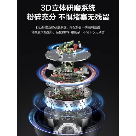 Haier kitchen waste disposer kitchen household food grinder 820-e1 LD820-E1