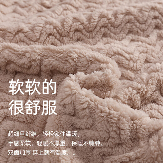 迪莉雅珊瑚绒情侣睡衣一男一女秋冬季两件套装加厚保暖女士法兰绒家居服 683 男3XL+女M