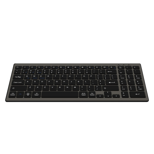AJIUYU is suitable for Microsoft Surface Pro 12/10/9/8/7 Bluetooth keyboard Surface GO4/3/2 wireless keyboard Laptop3/5 office keyboard with numeric keys Business black [2.4G wireless + 5.0 Bluetooth connection] Microsoft Surf