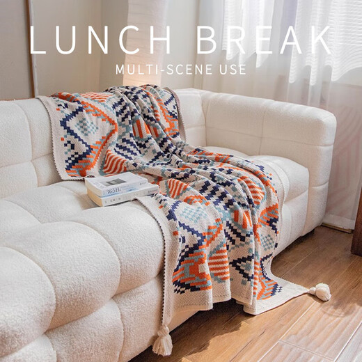 
Muji knitted blankets, four seasons cover blankets, office air conditioning blankets, children's lunch break, quilt, nap blankets, 130x200cm