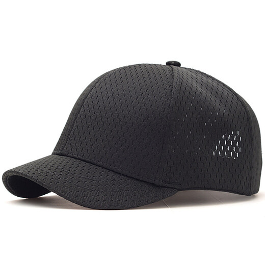 Senior wine style, short hat, men's equestrian hat, summer thin air-saving cool net hat, trendy brand, black 5CM quick-drying mesh hat, 22A adjustable (55-59 cm)