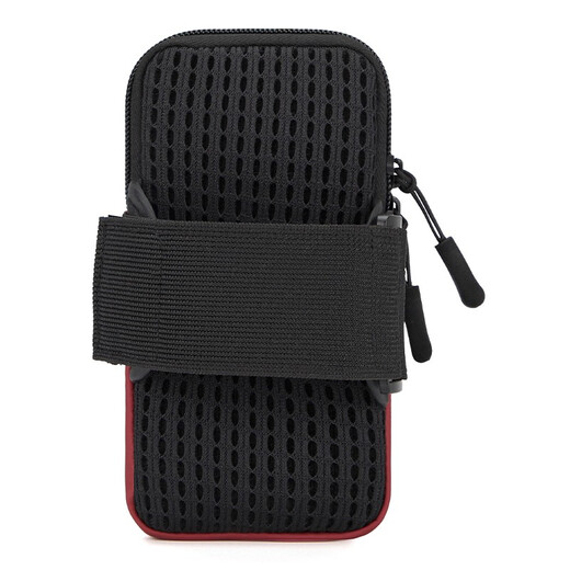 L&M Mobile Phone Arm Bag Men's and Women's Sports Running Arm Cover Fitness Climbing Outdoor Travel Wrist Arm Oblique Hanging Mobile Phone Armband Classic Black (Classic Style) X3016 Universal Version