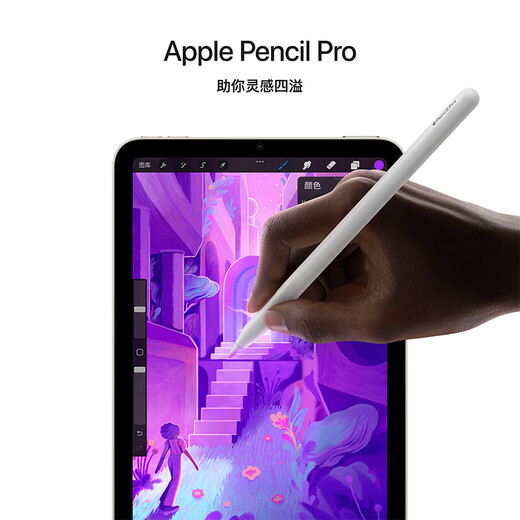 Apple/苹果 iPad mini (A17 Pro) 8.3英寸 平板电脑(128G WLAN版/mini7/MXN93CH/A)紫色