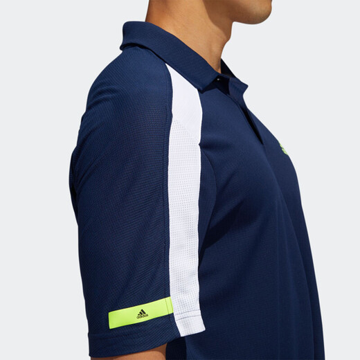 Adidas Golfkleidung Herren kurzärmelig T-Shirt Polo-Hemd bequem atmungsaktive Sport und Casual Jersey FJ9930 Marine Blue M