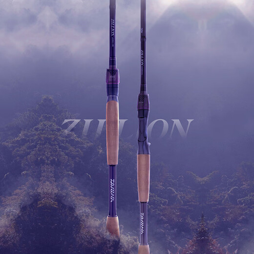 达亿瓦（DAIWA） 21新品ZILLION子龙竞技路亚竿轻量远投泛用高碳鱼杆 2.03米 682L/MLFB-ST枪柄