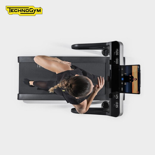 Technogym will ship at the end of February Technogym small indoor light treadmill gym fitness equipment myrun dark gray