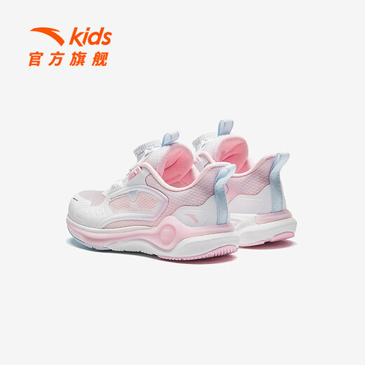 
Anta children's sneakers for men and women 2024 autumn and winter new style net leather comfort knob button technology [pre-sale] [Girls] White/light powder/frozen blue 9903-2 30 sizes
