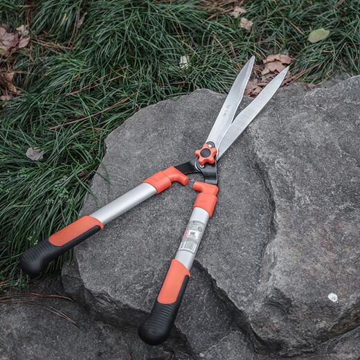 Zhang Xiaoquan Hedge Shears Telescopic Branch Shears Floral Scissors Aluminum Handle Fence Shears Lawn Shears Flower Bed Shears Gardener's Hedge Shears 640mm-S10560200