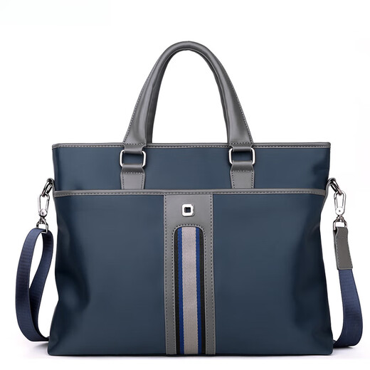 Genial Kangaroo [Kuqidaishu] Boutique Men's Bols Oxford tela para hombres Manjes de hombres informes de un solo hombro mochila para hombres en gran bolso negro # 2 # 1 pulgada