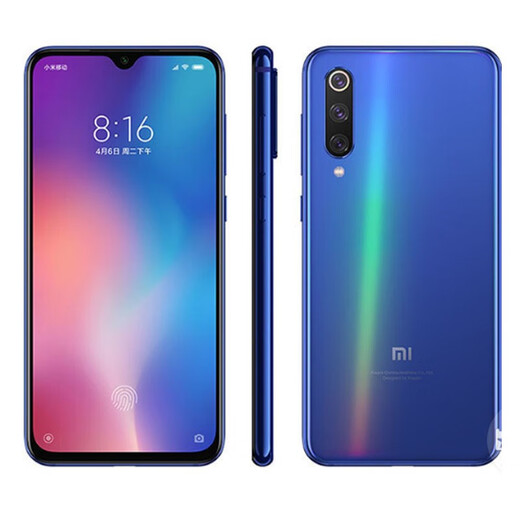 [White strips are free of interest] Xiaomi (MI) Xiaomi 9 SE 48 million wide-angle triple camera Snapdragon 712 Waterdrop full screen game Android second-hand mobile phone Phantom Blue 6GB+128GB Full network 4G 95 new