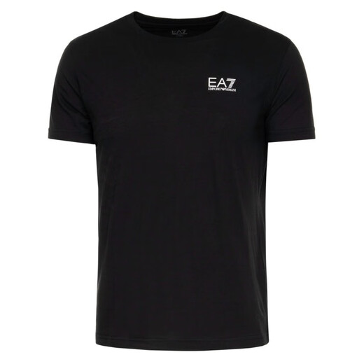 
ARMANI/Armani EA7 Solid color simple casual top for men pure cotton short-sleeved round neck T-shirt 8NPT51 PJM9Z Watermelon Red 1480 XS