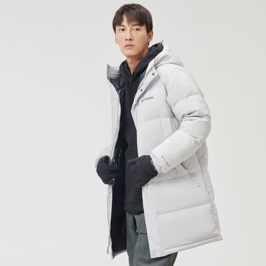 Columbia Colombia down jacket men's autumn and winter Omi thermal energy warm and cold-proof mid-length jacket WE0994 043 M