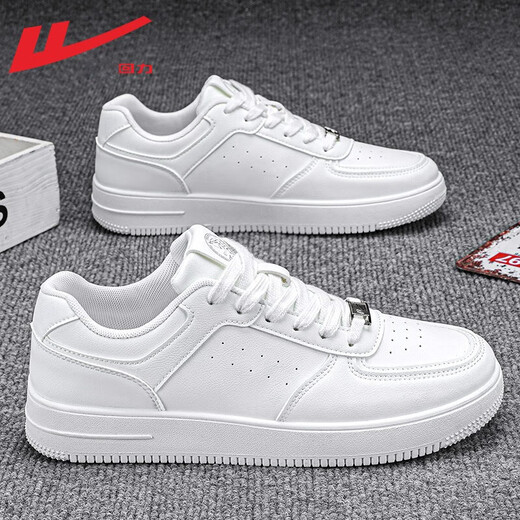 Pull back official white shoes men's shoes autumn sneakers men's Air Force One sports and leisure shoes men white 42
