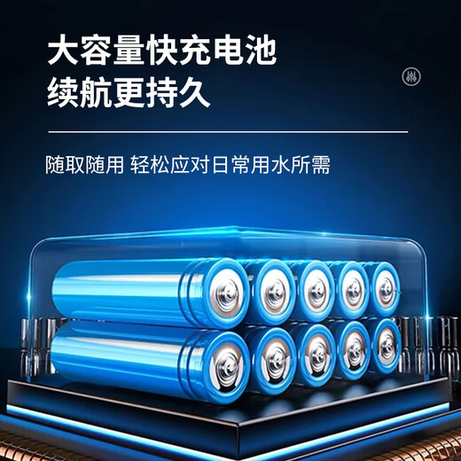 Rechargeable water pump vegetable field outdoor pastoral agricultural suction pump watering ground irrigation household vegetable watering artifact watering machine 24V16A lithium water pump + 100 meters pipe