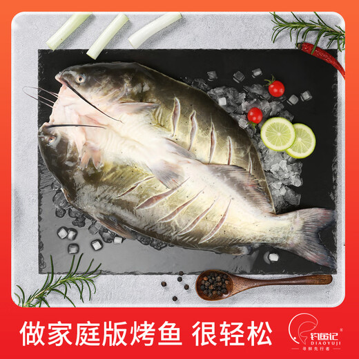 Fishing Notes Channel Catfish 1 Jin Jin is equal to 0.5 kg -1.3 Jin Jin is equal to 0.5 kg, net weight is removed, frozen, grilled fish, red barbecue, fresh, New Year's gift