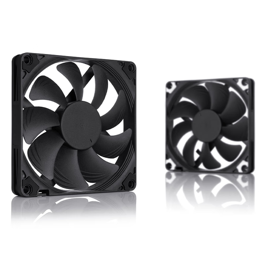 noctua NF-A9x14 PWM HS-PWM CH.BK 猫扇 9014 9214 9CM薄扇 ITX机箱散热风扇 智能温控 猫头鹰 A9x14 HS-PWM CH.BK.S