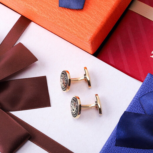 KFLK Chinese style cufflinks French shirt men's sleeve nails dragon totem new Chinese style national fashion shirt cuff buttons custom lettering gold