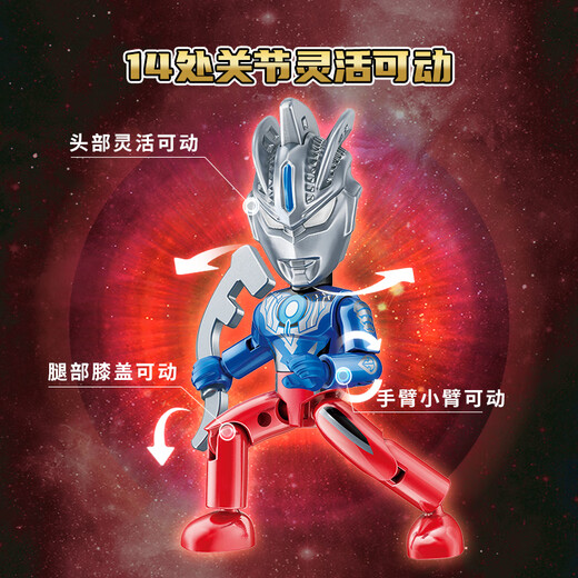 Enlightenment Ultraman Pocket Building Blocks Blind Box Assembly Toy Boy Gift New Generation Ultraman V2 Classic 75029