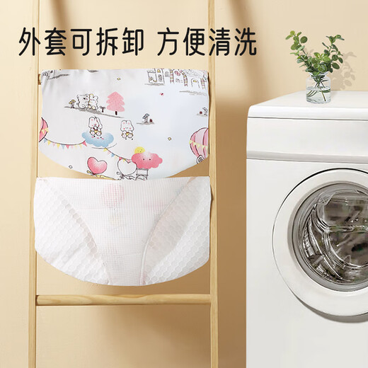 Aiboshi baby slope pillow baby relieves vomiting and overflowing milk artifact newborn lying feeding pillow lying down pillow Cute rabbit S707