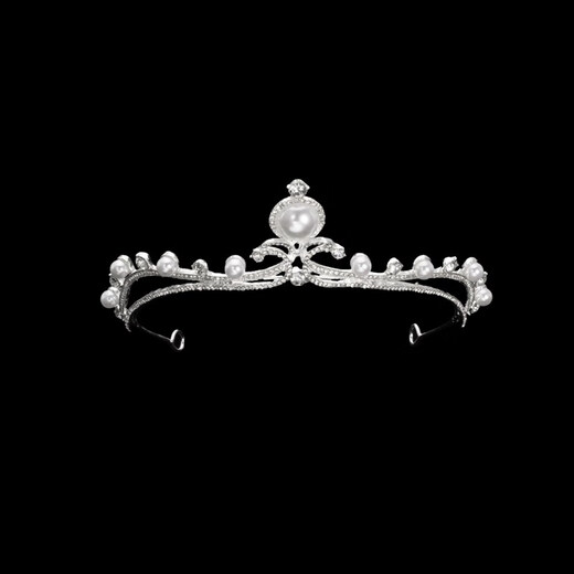 Crown tiara pearl hairpin birthday bride tiara wedding dress tiara princess crown SN7242 headband 42 headband