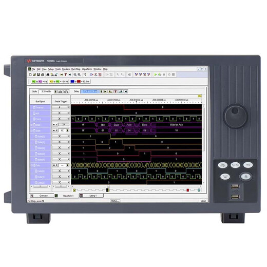 XMSJKEySight es DEAGILENT 16862A16863A16864A16861A Servicio de analizador de servicios de analizador lógico