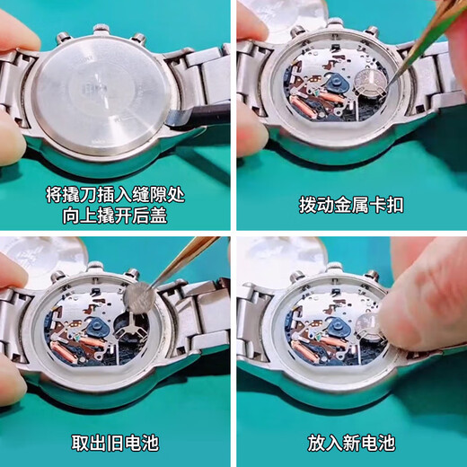 震电一号适用阿玛尼手表电池AR-2447 2448 7329 11054 11153日本 AR-11153专用(1粒)
