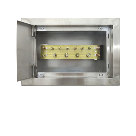 Stainless steel general equipotential bonding terminal box concealed TD28 general equipotential MEB lightning protection grounding box equipotential terminal box surface-mounted empty box