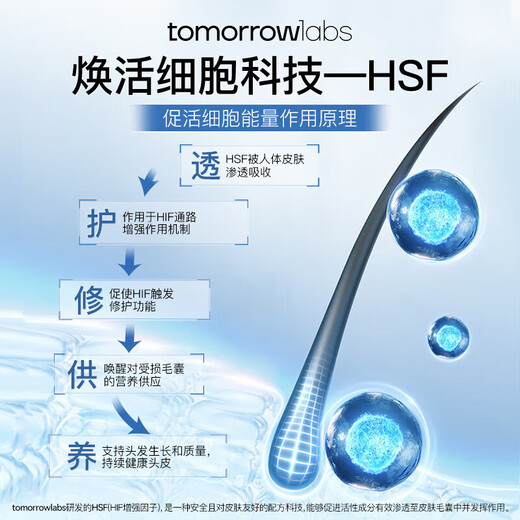 Meng Ruoyu (Mryu) Tomorrowlabs Haar Regeneration Reparatur Flüssigkeit Haarpflege Essenz Kopfhaut Nudel I Haarreparatur Flüssigkeit 50 ml*2/Box [2 Boxen]