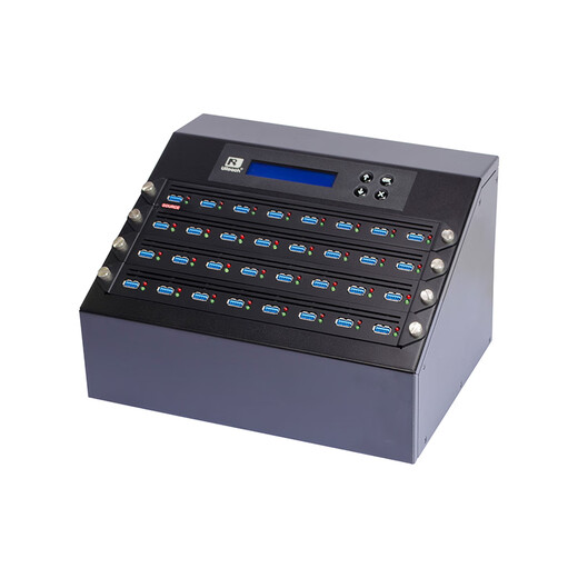 UReach佑华UB-B3908S1高速USB3.2移动硬盘U盘拷贝机批量快速拷贝复制克隆系统配SATA/M.2/NVME固态SSD UB-B3948S1/1拖47 USB3.2拷贝机
