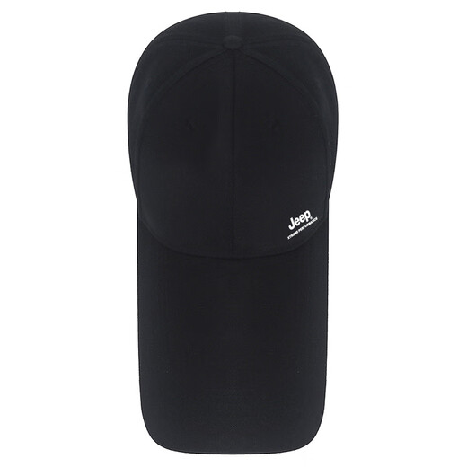 JEEP extended baseball cap brim hat men's peaked cap outdoor sun protection sun hat fishing leisure black