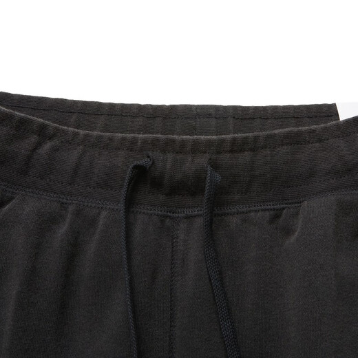 耐克（NIKE）男裤春季新款运动裤针织收口束脚休闲运动长裤小脚裤防风卫裤 DA9859-010/AJ经典款/水洗黑灰 S