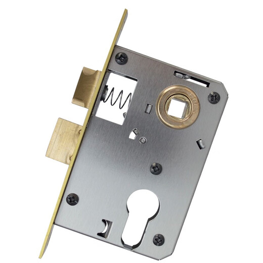 HOTUN lock body household indoor bedroom lock tongue door lock accessories universal wooden door lock room door lock small 50 lock body 125B