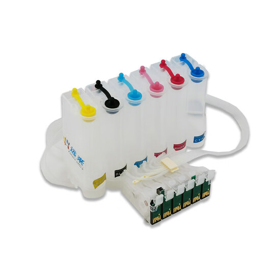 Convient pour Epson R230 210 R330 R270 T50 1390 1430 Cartouche d'encre d'imprimante L805 R230 R210 PLUS D'ENK (Old Model)