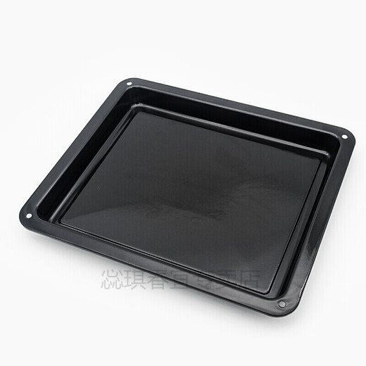 Microwave oven light wave oven baking pan 23L 25L liter grill pan oil dripping pan food tray 23L enamel baking pan