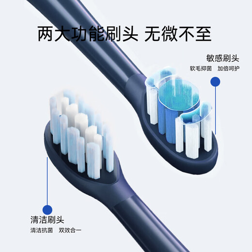 华为智选力博得电动牙刷智能便捷差旅行成人女神父亲节礼物送女生男朋友女友女士男士生日情侣礼盒3Pocket 流沙金-升级版+原装刷头*2套装