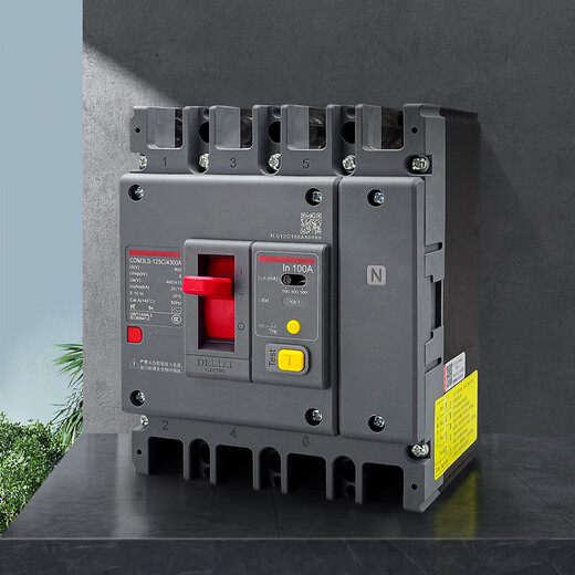 DELIXI – interrupteur d'air triphasé à quatre fils, avec protection contre les fuites, 3 coques en plastique 3160250400 160A 63A 3P 63A 3P